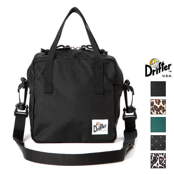 Drifter（ドリフター） スクエアミニバッグ DFV1830 ショルダーポーチ