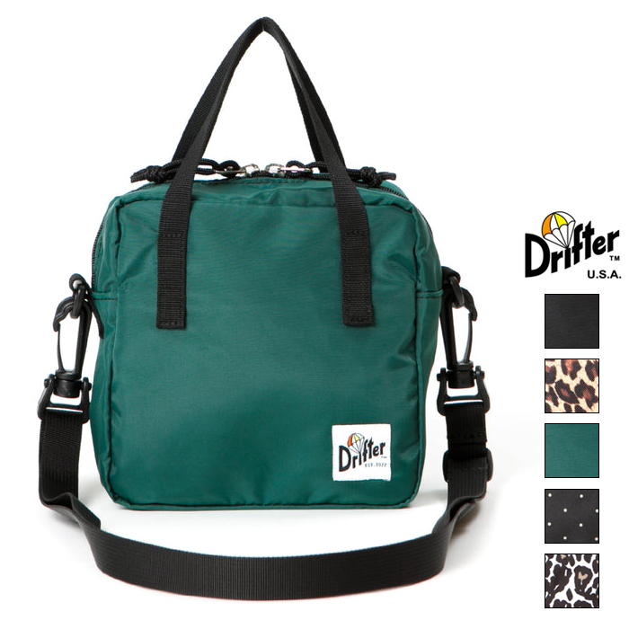 Drifter（ドリフター） スクエアミニバッグ DFV1830 ショルダーポーチ