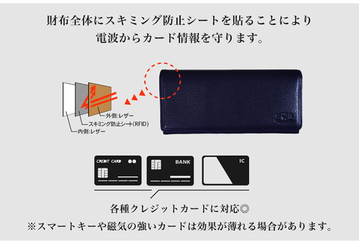 DOUBLES ダブルス 二つ折り財布 一毛牛（国産牛）×馬革 DMO-7482 牛革 国産 革 皮 カード入れ 本革 大容量 カード カードホルダー IC 定期 スキミング 日本｜jxt-style｜15