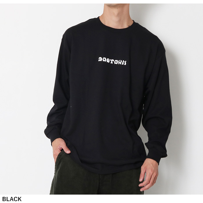 DOGTOWN ドッグタウン メンズ プリント ロンT 長袖 Tシャツ