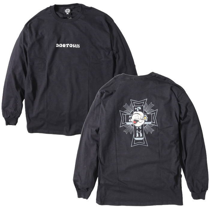 DOGTOWN ドッグタウン メンズ プリント ロンT 長袖 Tシャツ