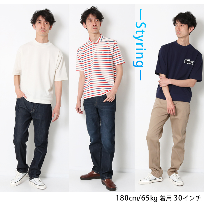 パンツ d&g straight jeans hedi boy 30 503 EDWIN エドウィン メンズ クール フレックス 夏用 涼しいパンツ