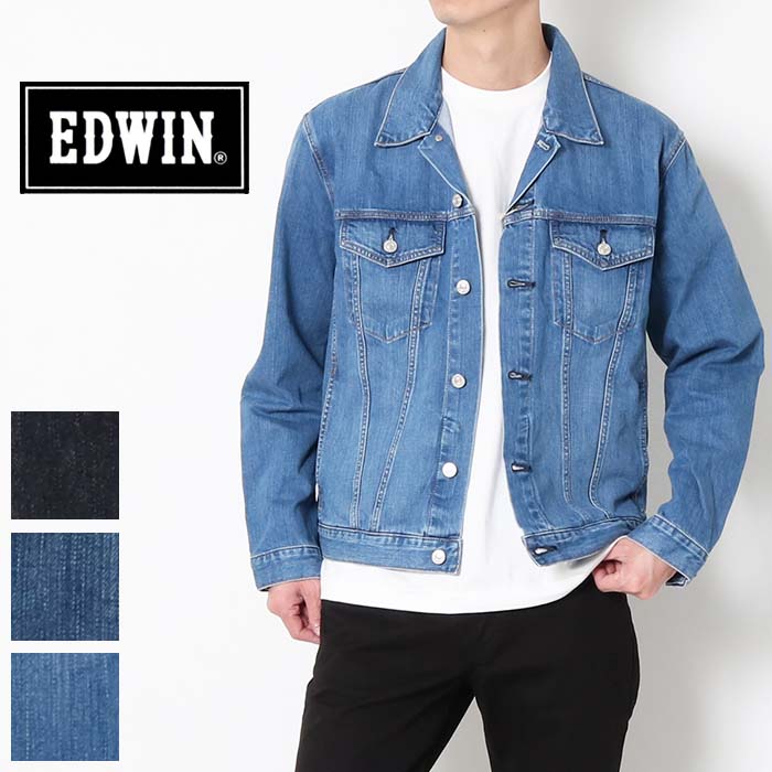 美品 EDWIN エドウィン デニムジャケット ET1115 Gジャン ジャケット