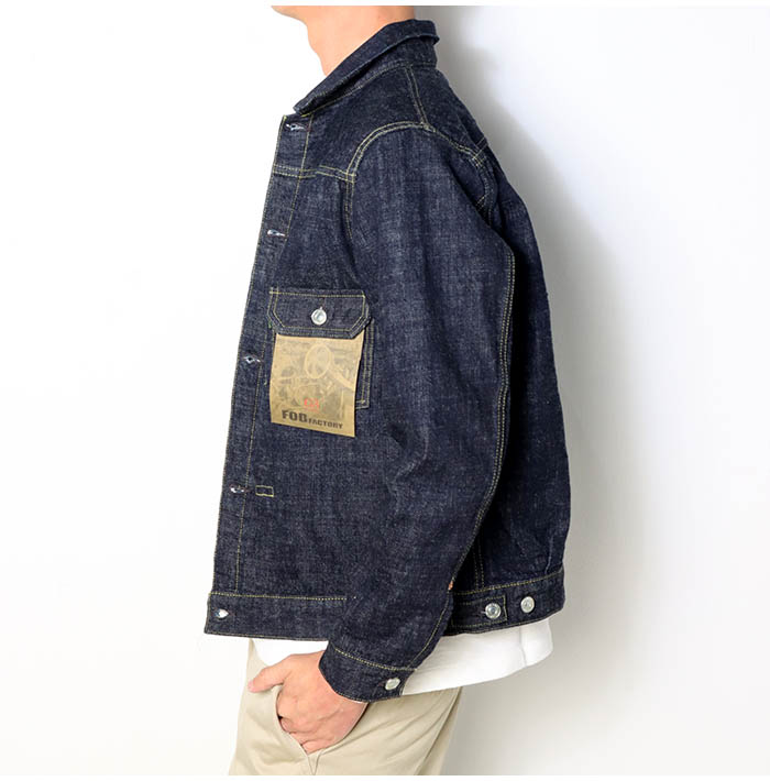 FOB FACTORY エフオービーファクトリー G3 DENIM 2ND JK デニム