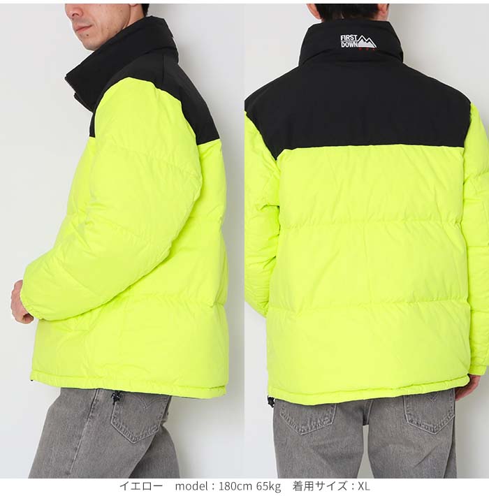 FIRST DOWN（ファーストダウン） バブル ダウンジャケット メンズ