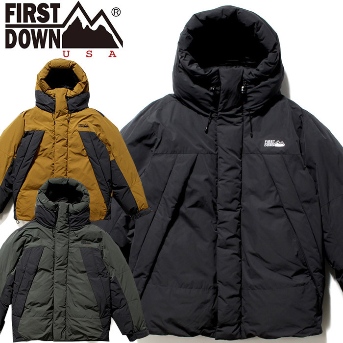 FIRST DOWN ファーストダウン MOUNTAIN DOWN JACKET マウンテンダウン