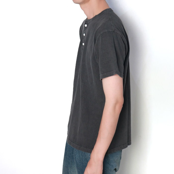GOOD ON（グッドオン） 半袖 Tシャツ ヘンリーネック メンズ GOST1102