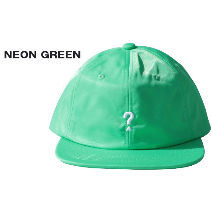 GUESS GREEN LABEL LIME QUESTION MARK LOGO CAP ゲス グリーン