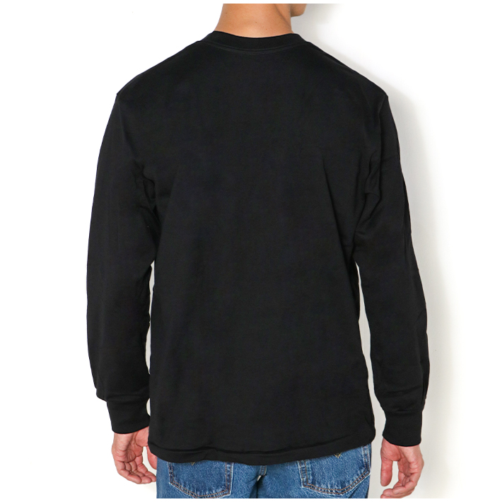 新品！Deuxieme Classe 【KURO/クロ】 ロングスリーブTシャツ Hanes（ヘインズ） Hanes KURO クロ クルーネック ロングスリーブ T