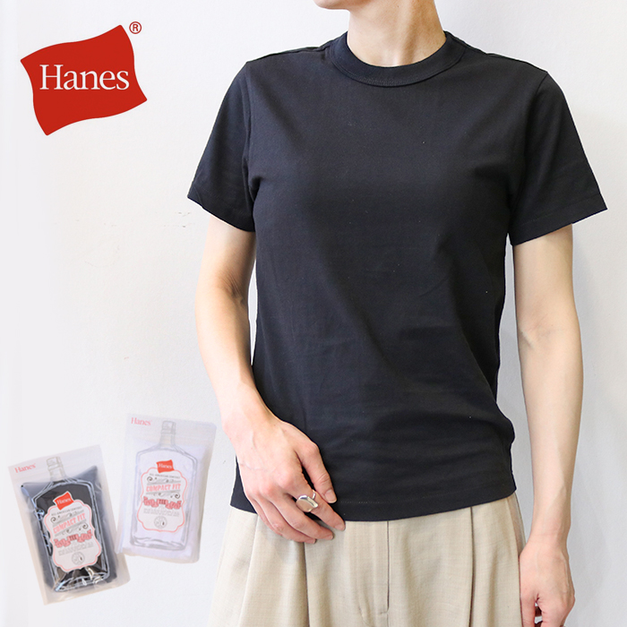 Hanes ヘインズ フィット tシャツ HW1-R202 Tシャツ カットソー 半袖 