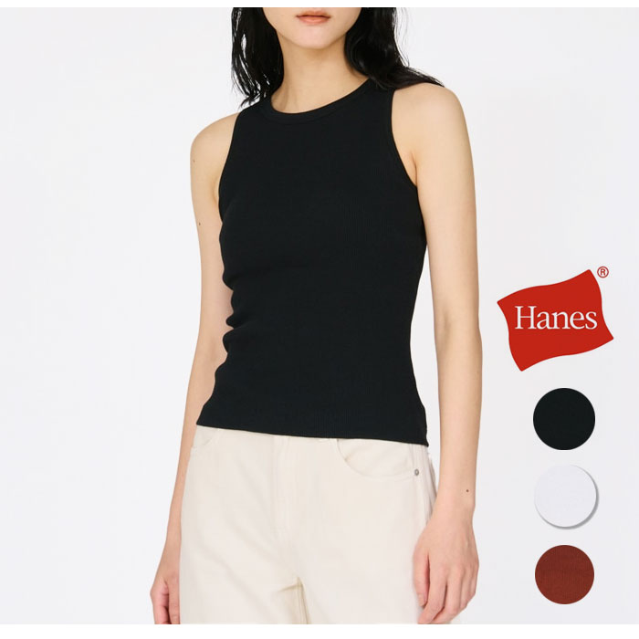Hanes（ヘインズ） タンクトップ レディース ブラアメリカンスリーブ
