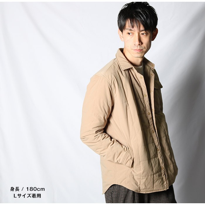 GERRY ジェリー シャツジャケット KODENSHI INSULATION JACKET IGR-031D35 ジャケット アウター ダウン  コート ダウンジャケット ミリタリー