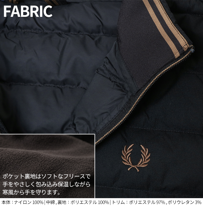FRED PERRY フレッドペリー インシュレイティド ジャケット