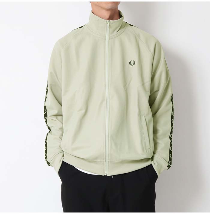 FRED PERRY フレッドペリー コントラストテープ トラックジャケット J5557 ライトジャケット ジャケット ジャージ メンズ ブランド