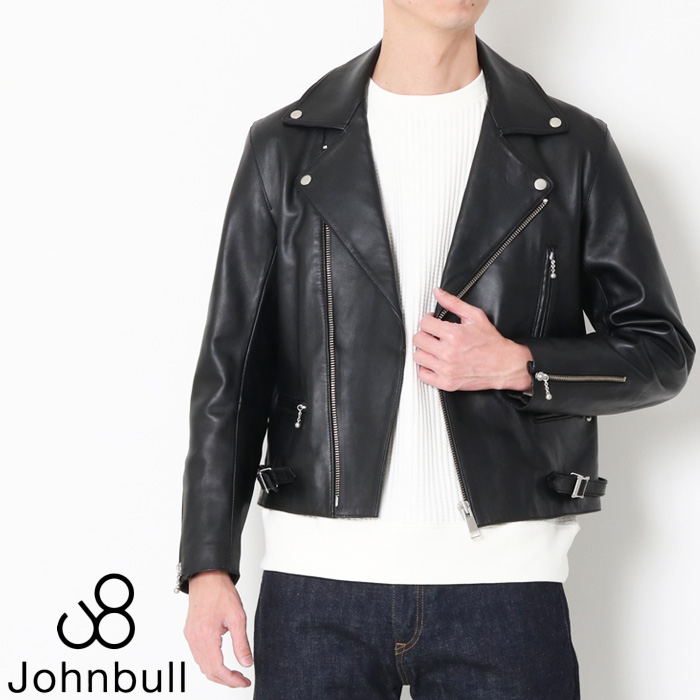 Johnbull ジョンブル ライダースジャケット メンズ ダブル 本革 羊革 シープスキンレザー JM231L12 レザージャケット :  jm231l12 : jxt-style - 通販 - Yahoo!ショッピング