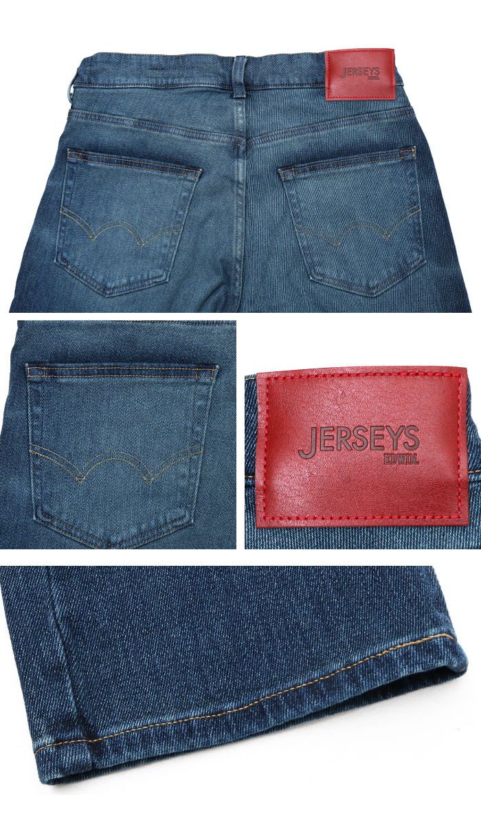 JERSEYS エドウィン ジャージーズ 暖 メンズ レギュラーストレート