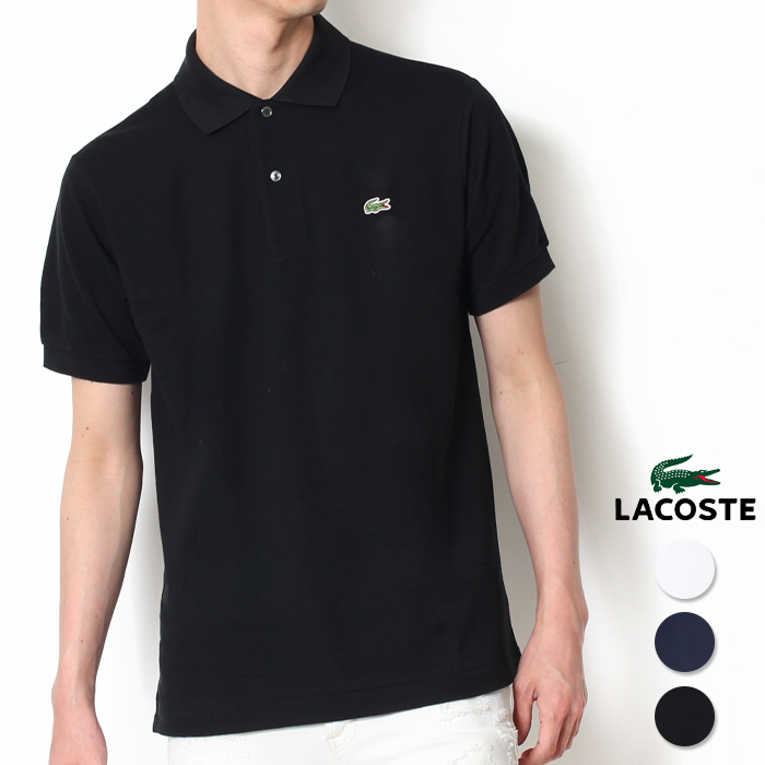 LACOSTE ラコステ メンズ ポロシャツ 半袖 鹿の子 ブランド 上品