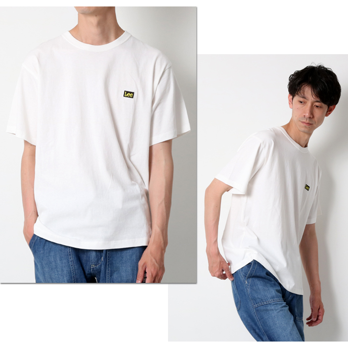 LEE リー バックプリント 半袖 Tシャツ LT3078 ネオンカラー 白 黒 グレー プリントT tシャツ tee メンズ ボックスロゴ 定番ロゴ カジュアル おしゃれ ブランド｜jxt-style｜09