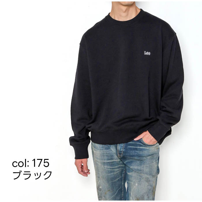 Lee（リー） Leeロゴ バックエンブロイダリースウェット 刺繍ロゴ