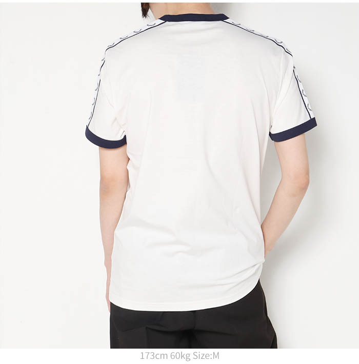 FREDPERRY フレッドペリー Taped Ringer T-Shirt テープドリンガーTシャツ M4620 シャツ 涼しい サラサラ オシャレ インナー カットソー 半袖 テニスウェア｜jxt-style｜11