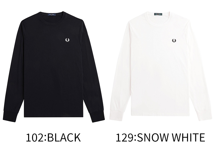 【正規取扱店】 FRED PERRY クルーネック ロングスリーブ メンズ フレッドペリー トップス