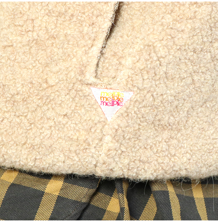 melple（メイプル） メロウピープル ベスト メンズ パイル ウール