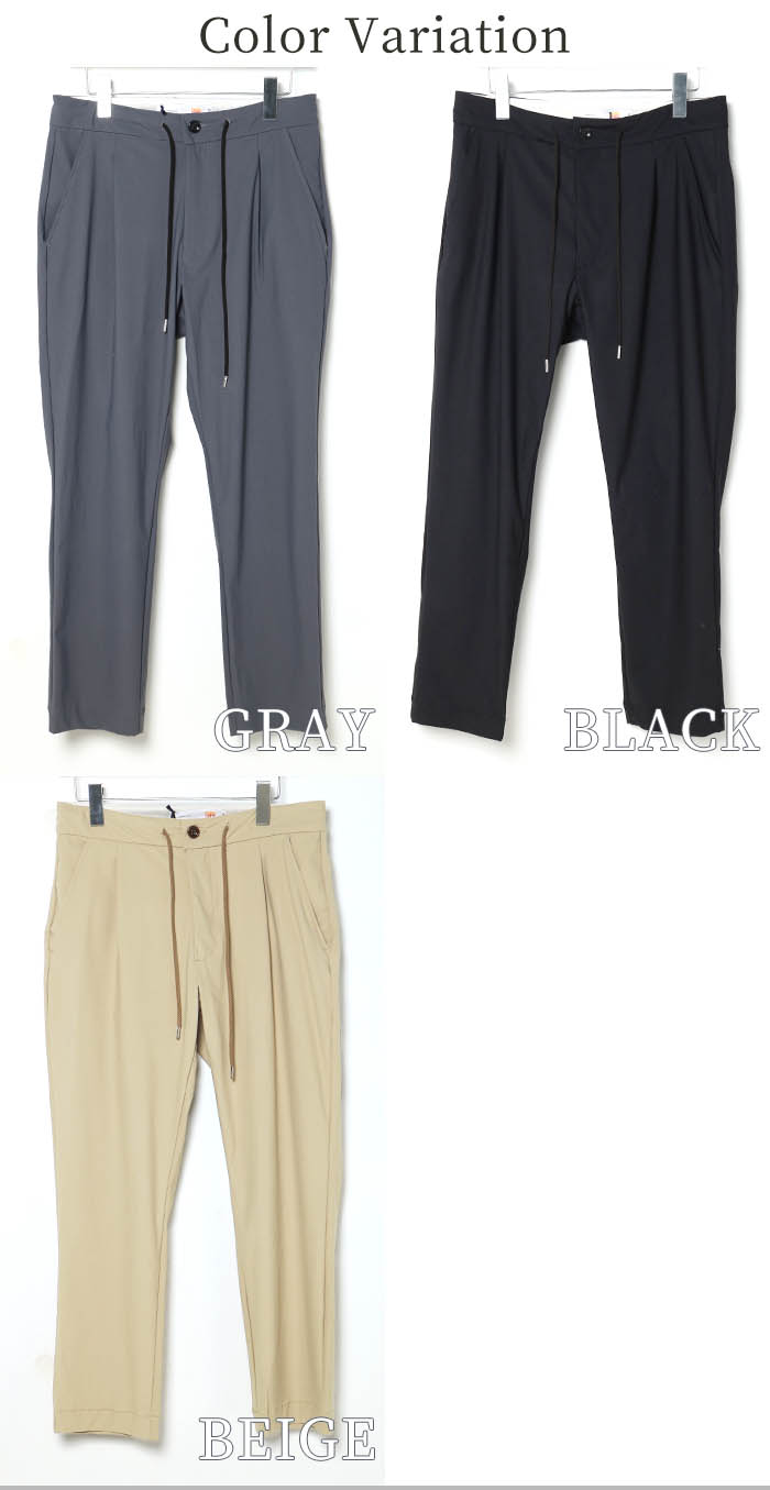 melple MELLOW PEOPLE メイプル メロウピープル TOMCAT RELAX PANTS トムキャット リラックス パンツ  MP4SS006 テーパード スラックス サラサラ 伸びる : mp-tm001 : jxt-style - 通販 - Yahoo!ショッピング