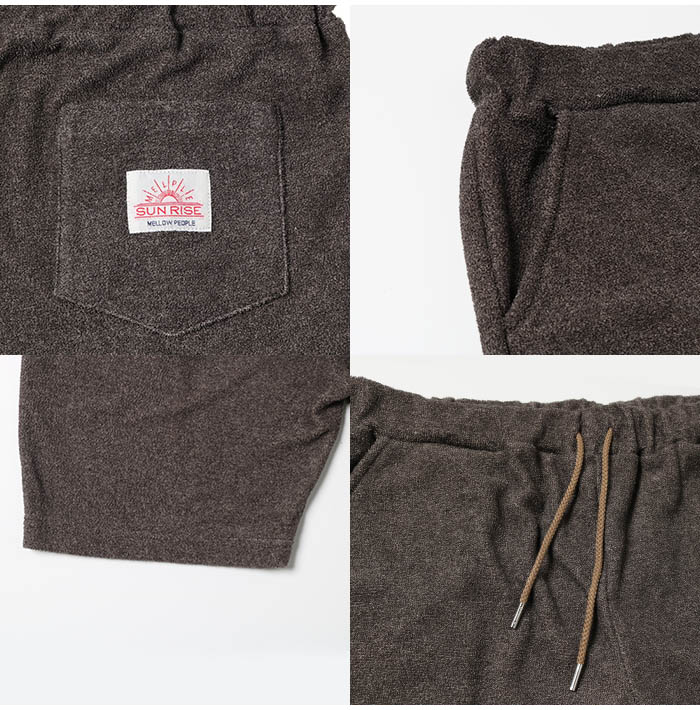 melple（メイプル） メロウピープル 3.6パイル ショーツ 3.6 Pile