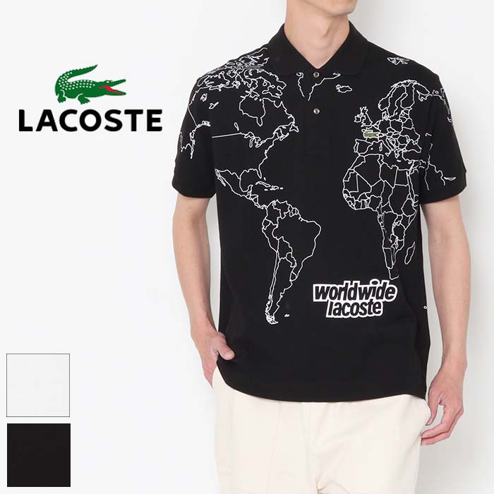 LACOSTE ラコステ ワールドワイドラコステポロシャツ PH8046-99 鹿の子 ポロシャツ シャツ tシャツ 半袖 綿 メンズ ブランド