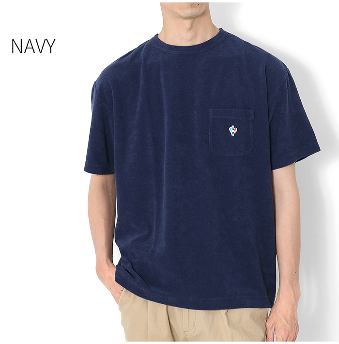 ARVOR MAREE アルヴォマレー PILE POCKET TEE Arvor Maree アルボーマレー PILE POCKET TEE パイル ポケット Tシャツ