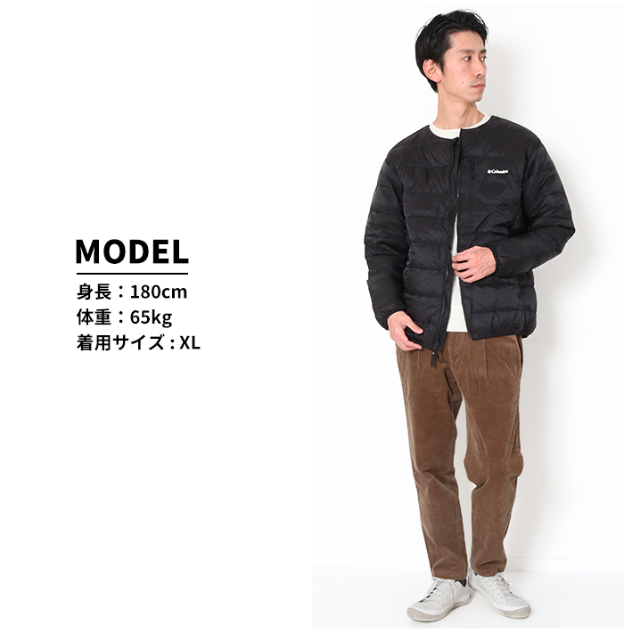 Columbia コロンビア ウッドロード インシュレイテッド ジャケット PM0957 アウター インナー ダウン 中綿 撥水 ライト 軽い 薄手 ブラック カーキ グリーン | Columbia | 05