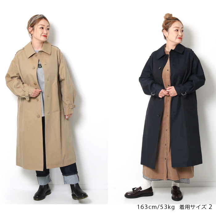 Mackintosh Philosophy マッキントッシュ フィロソフィー CRAWLEY クローリー ステンカラーコート R9A13-890  レディース ロング コート