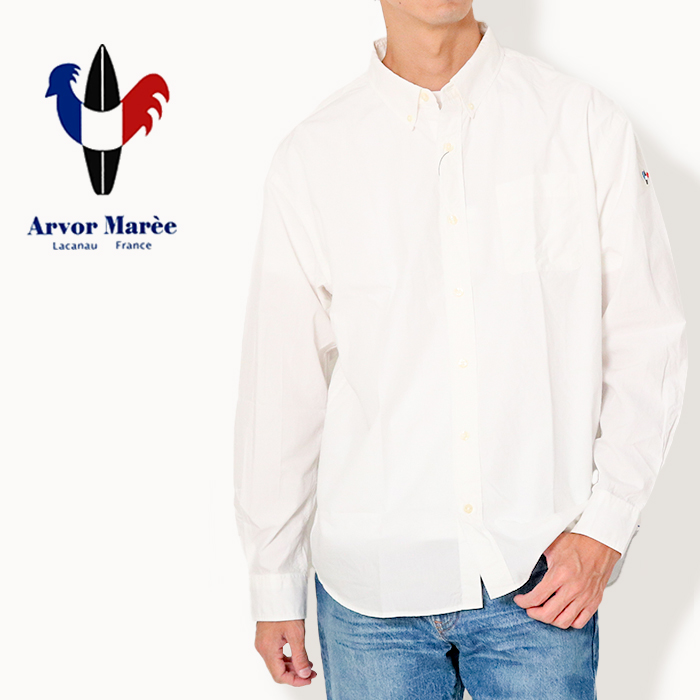 Arvor Maree（アルボーマレー） リラックスボタンダウンシャツ RBD-LS