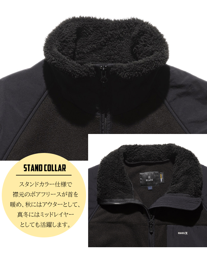 ROARK REVIVAL（ロアークリバイバル） ROARK ロアーク ボアフリース