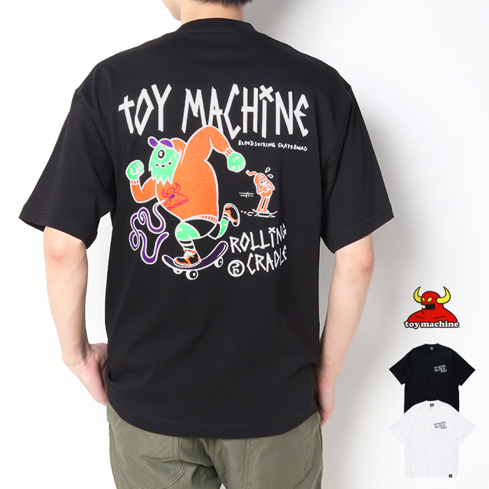 トイマシーン TOY MACHINE × ROLLING CRADLE CYCLOPS ＆ SECT SST RTMSEST3 半袖 メンズ ロリクレ | TOY MACHINE | 02