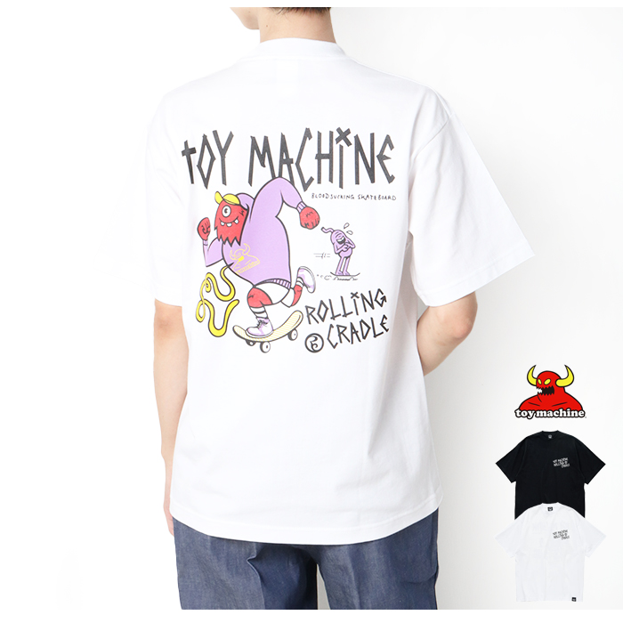 トイマシーン TOY MACHINE × ROLLING CRADLE CYCLOPS ＆ SECT SST RTMSEST3 半袖 メンズ ロリクレ | TOY MACHINE | 01