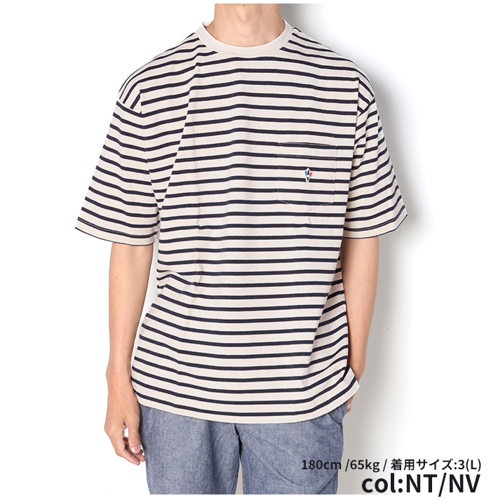 Arvor Maree（アルボーマレー） 半袖tシャツ tシャツ ボーダー