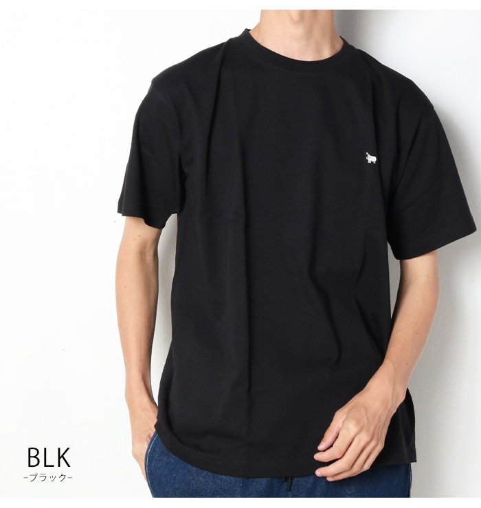 WV PROJECT正規品★21SS【2着セット】Sixteenルーズ半袖Tシャツ s&nd メンズ ワンポイント 半袖Tシャツ 刺繍 日本製 綿100% Sd