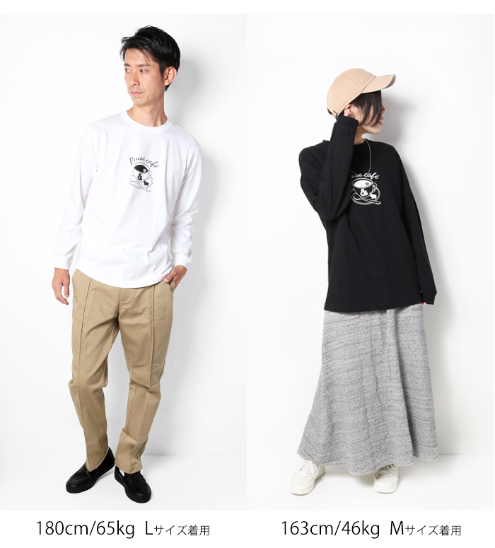 s&nd Tシャツ 長袖 セカンド メンズ ロンT 長袖Tシャツ 日本製