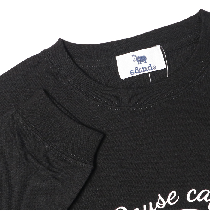 sansangear ロンT サイズ1 黒 sansangear ロンT サイズ1 黒 sansangear Tシャツ サイズ1 SAN SAN