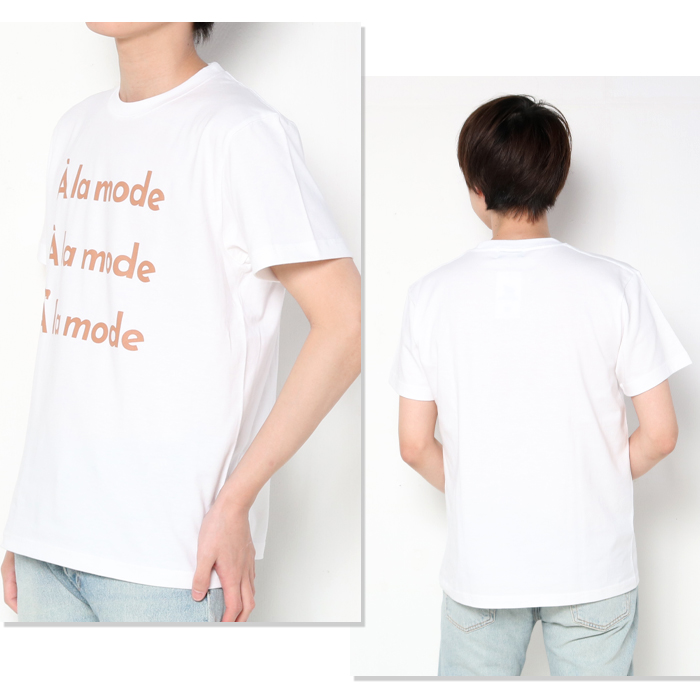 s&nd セカンド A la mode 半袖 プリントTシャツ Sd-R1098 tシャツ