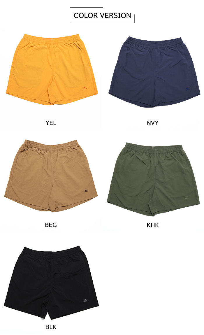 s&nd セカンド ワンポイント かば刺繍 ショートパンツ Sd-R1135