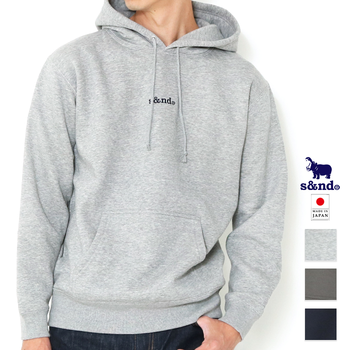 パーカー s&nd セカンド スウェット プルオーバー 裏起毛 メンズ パーカー s&nd セカンド スウェット プルオーバー 裏起毛 メンズ
