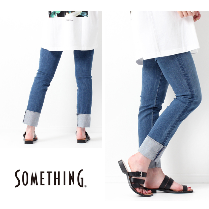 SOMETHING Something サムシング ELSA CROP ロールアップ