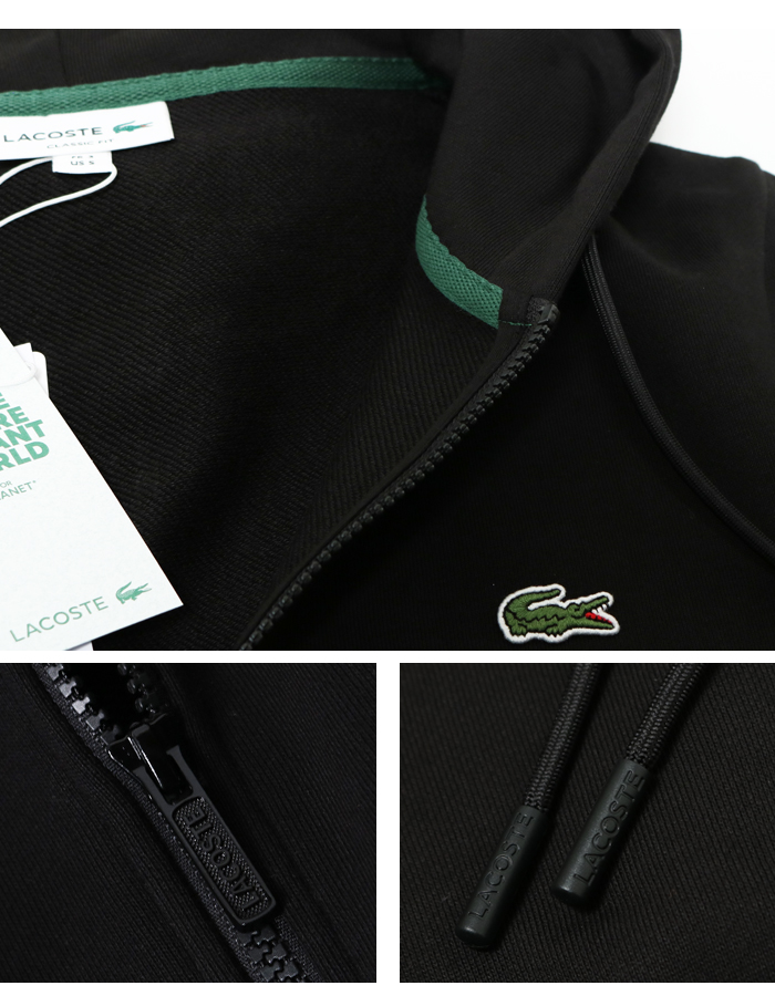 LACOSTE（ラコステ） ジップパーカー スウェット メンズ パーカー