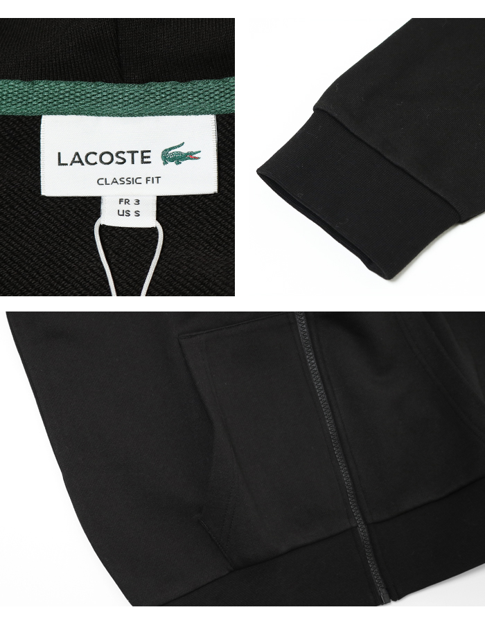 LACOSTE（ラコステ） ジップパーカー スウェット メンズ パーカー