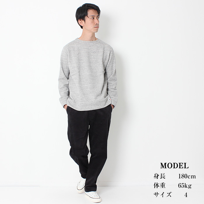 Arvor Maree アルボーマレー ソフト スウェット ボートネック SSW-BN