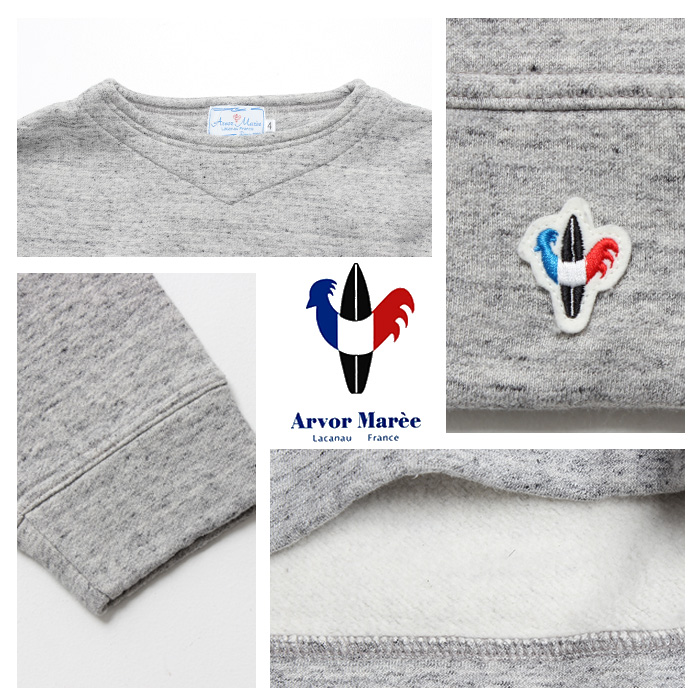 Arvor Maree（アルボーマレー） メンズ ソフト スウェット ボート