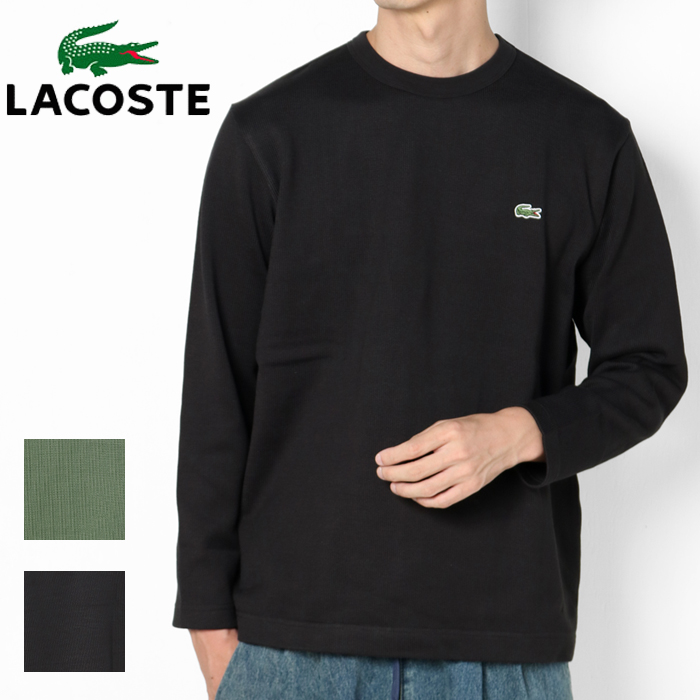 LACOSTE（ラコステ） ニット クルーネック メンズ ヘビーウェイト