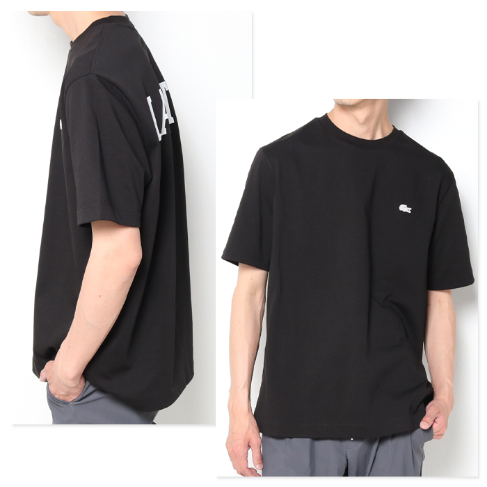 LACOSTE ラコステ Tシャツ 半袖 バックプリント ベーシックT